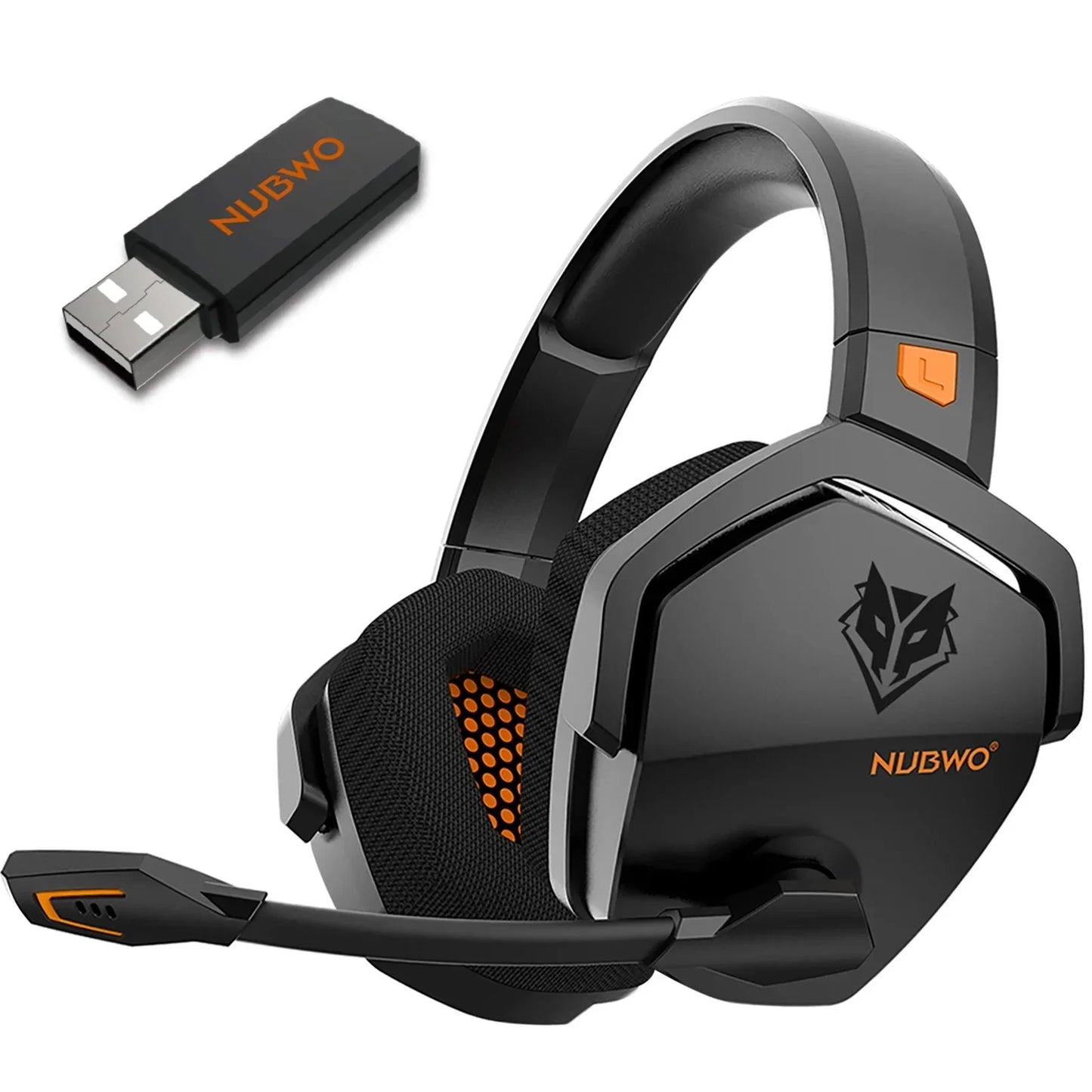 NUBWO G06 Dual Wireless Gaming Headset 7.1 Surround ENC Mic