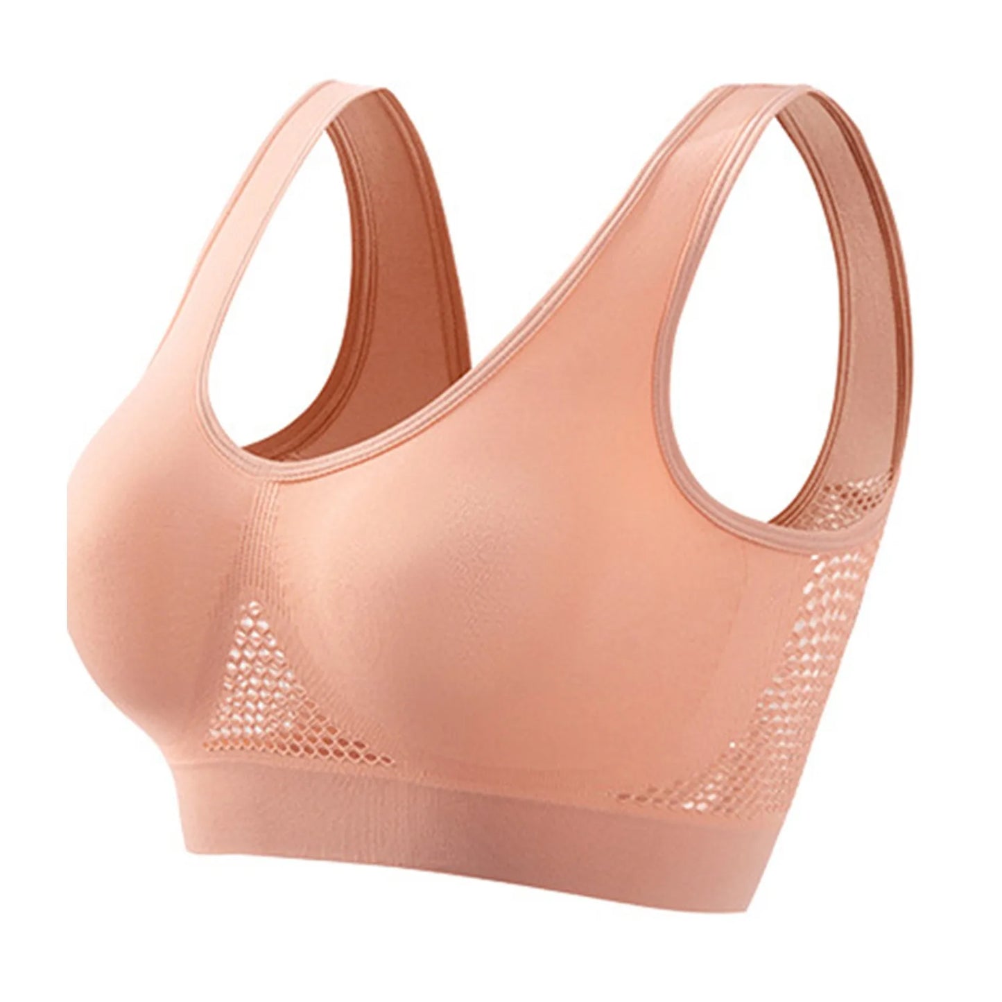 NONECN Beautiful Back Sports Bra Soft Support For Running Fitness