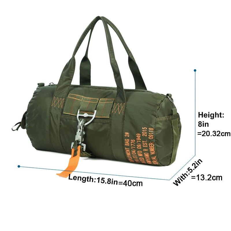 LQARMY Travel Gym Bag Waterproof Fitness Bag