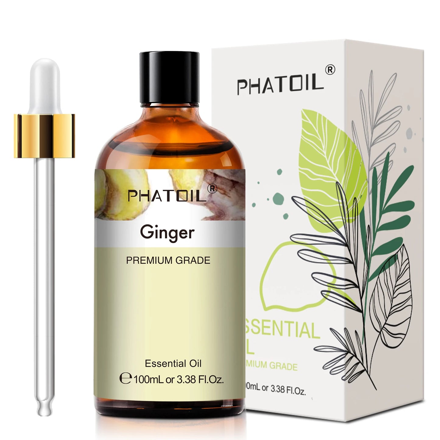 PHATOIL Essential Oils For Diffuser Lavender Jasmine Vanilla Sandalwood