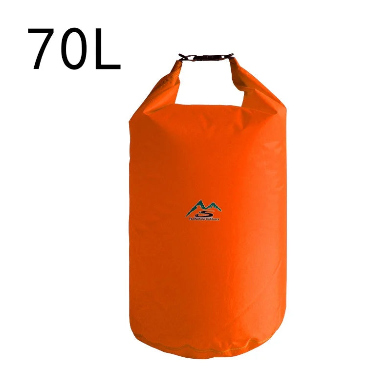 5/10/20/40/70L Waterproof Dry Bag Sack for Camping Drift Trekking Swimming Rafting Kayak River Fishing Outdoor Waterbag Storage