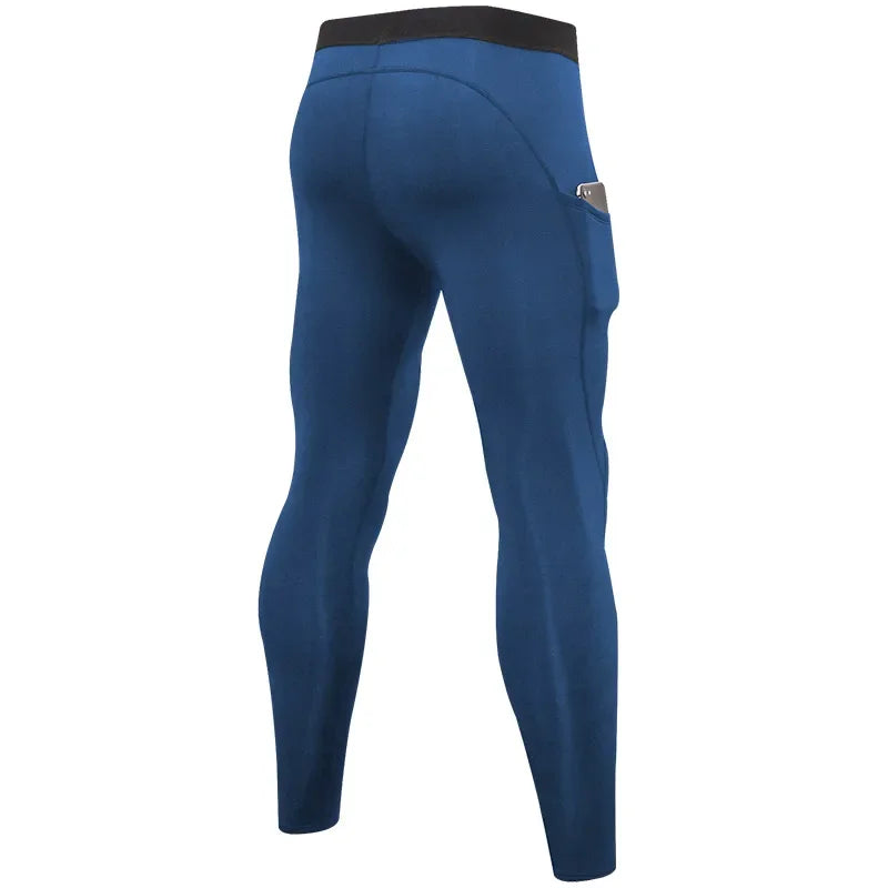 Winter Warm Running Tight Leggings With Fast Dry Compression