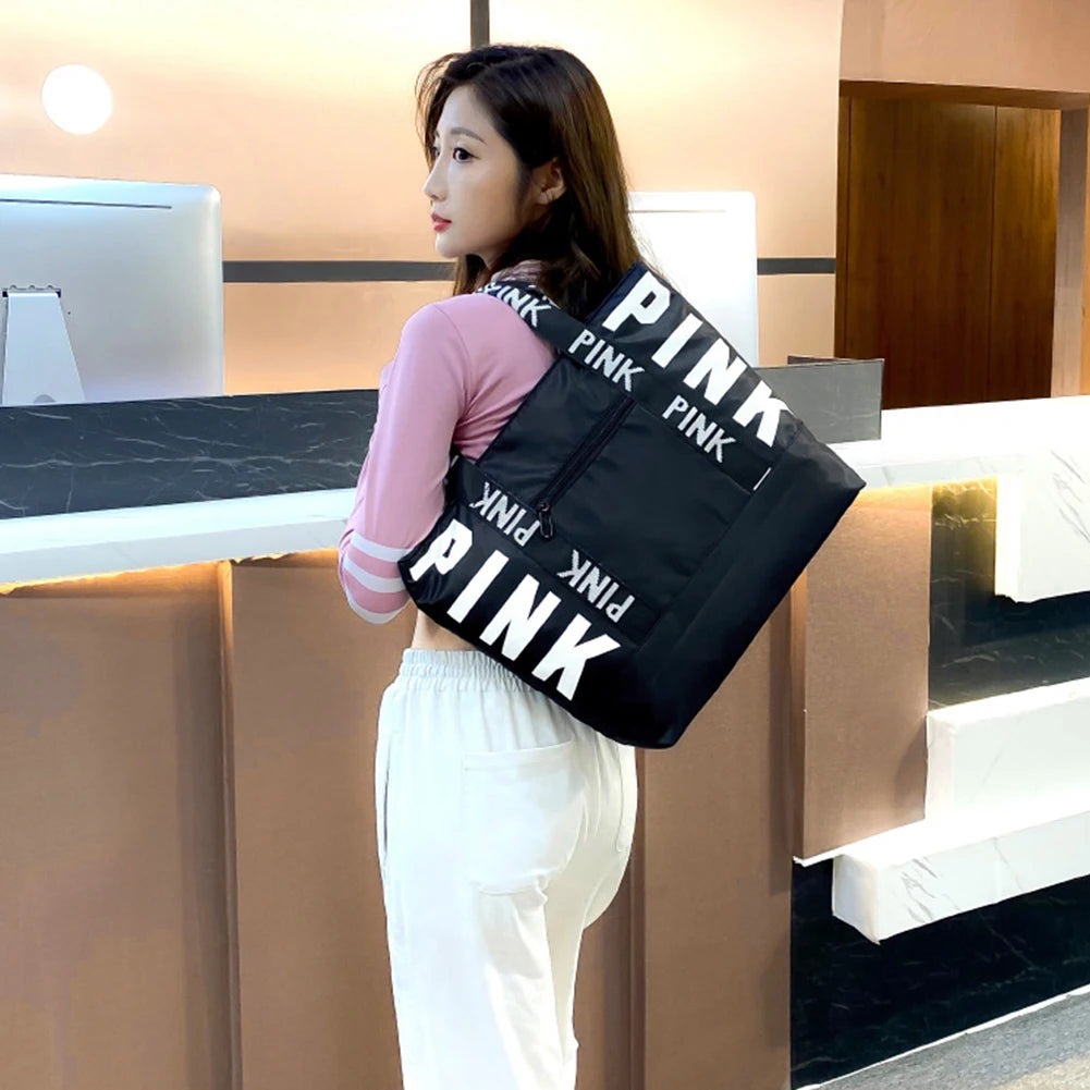 APWIKOGER Durable Nylon Weekender Bag for Weekend Travel