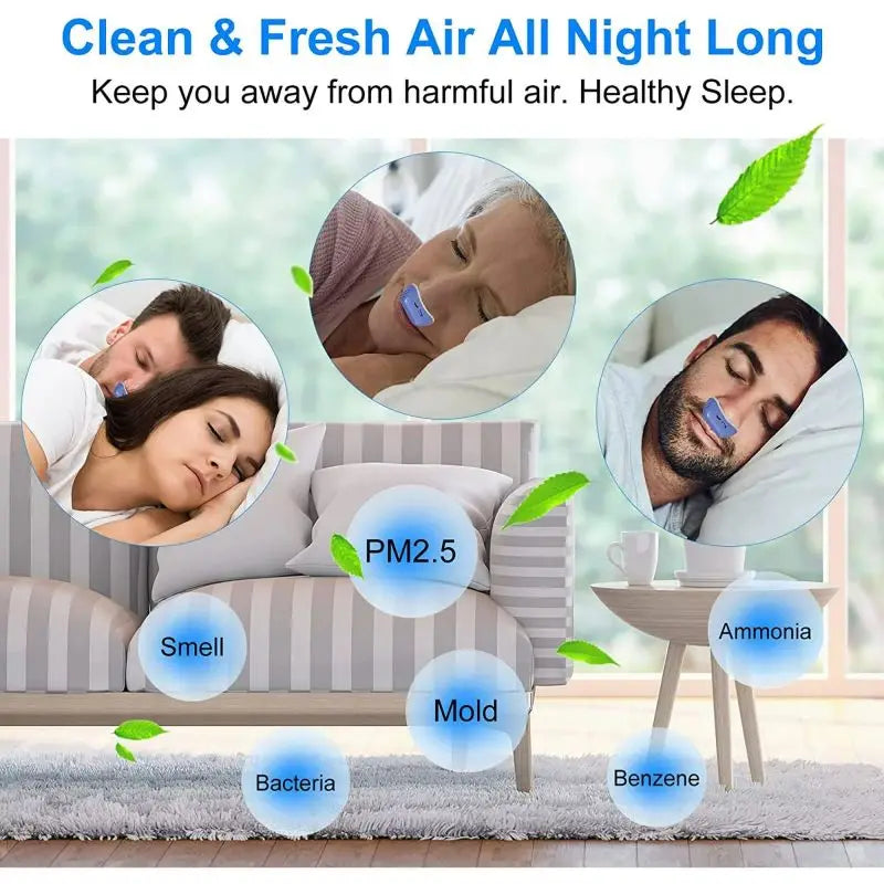 Anti Snoring Device Electric Nasal Clip For Snore Reduction