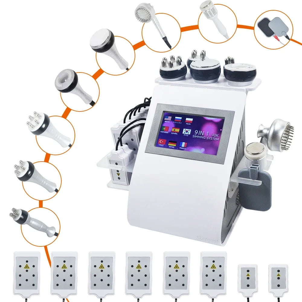 Missheart 9-In-1 40K Cavitation Ultrasonic Weight Loss Lifting Firming Massage
