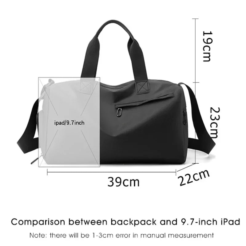 YIYUEQIANLICN Oxford Travel Bag Large Capacity Waterproof Luggage