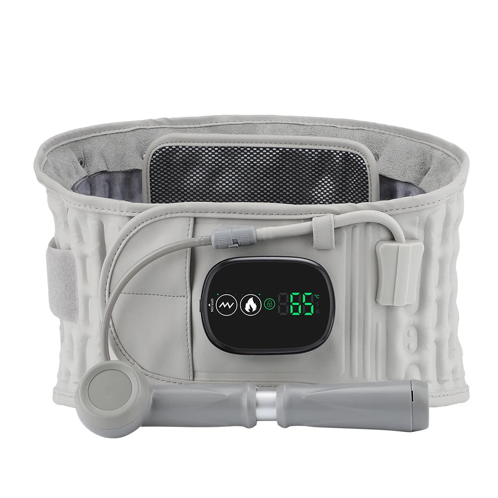 Moajaza Electric Lumbar Traction Device With Heating Airbag Inflatable