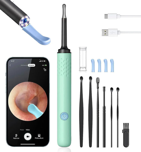 Ear Wax Removal Camera Tool 1080P HD Kit With LED Lights