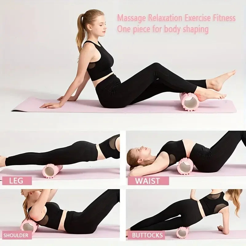 Foam Massage Roller Yoga Column for Muscle Therapy and Rehab