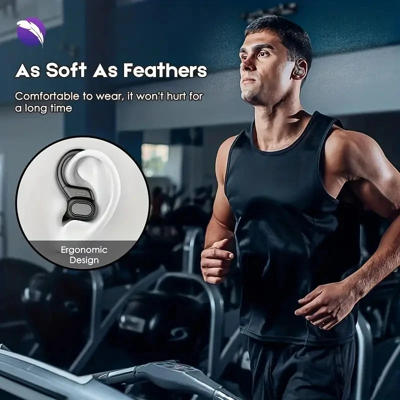 SHUKE Bluetooth Earbuds Wireless Earphones Sport Earhook Headset Waterproof