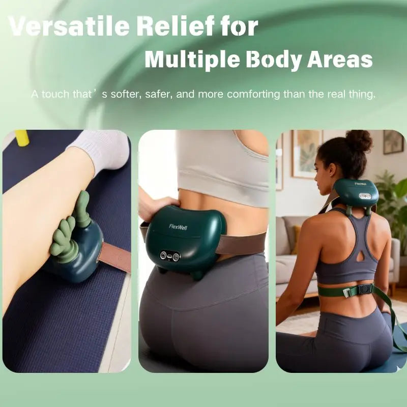 Neck and Shoulder Massager With 4D Kneading Heat Therapy