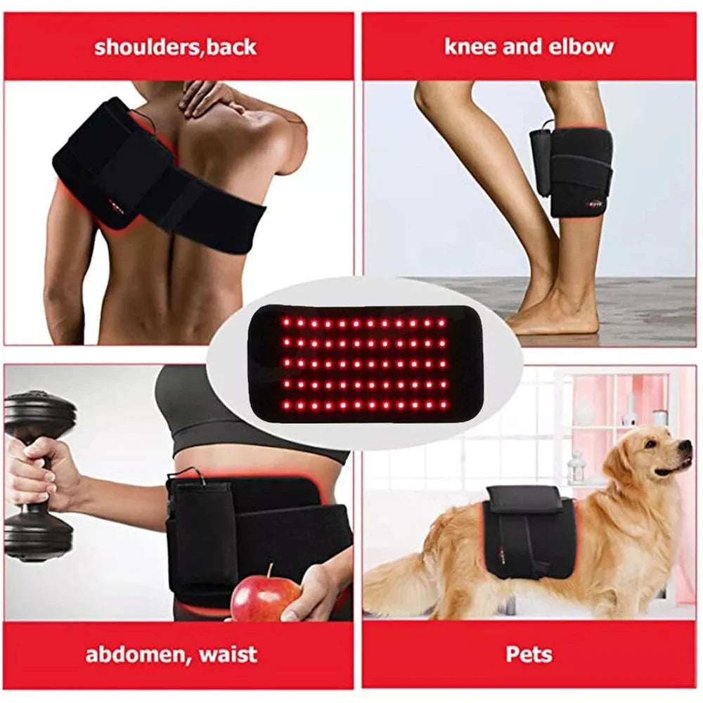 Infrared LED Light Therapy Device For Face And Body Portable