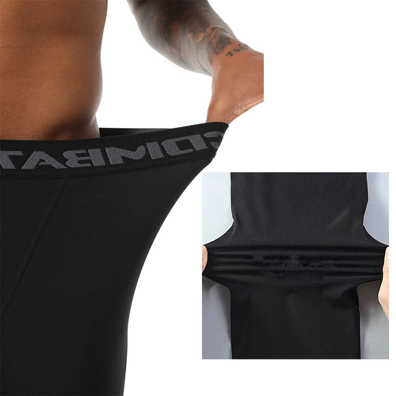 NONECN Men's Compression Pants for Running Training Fitness