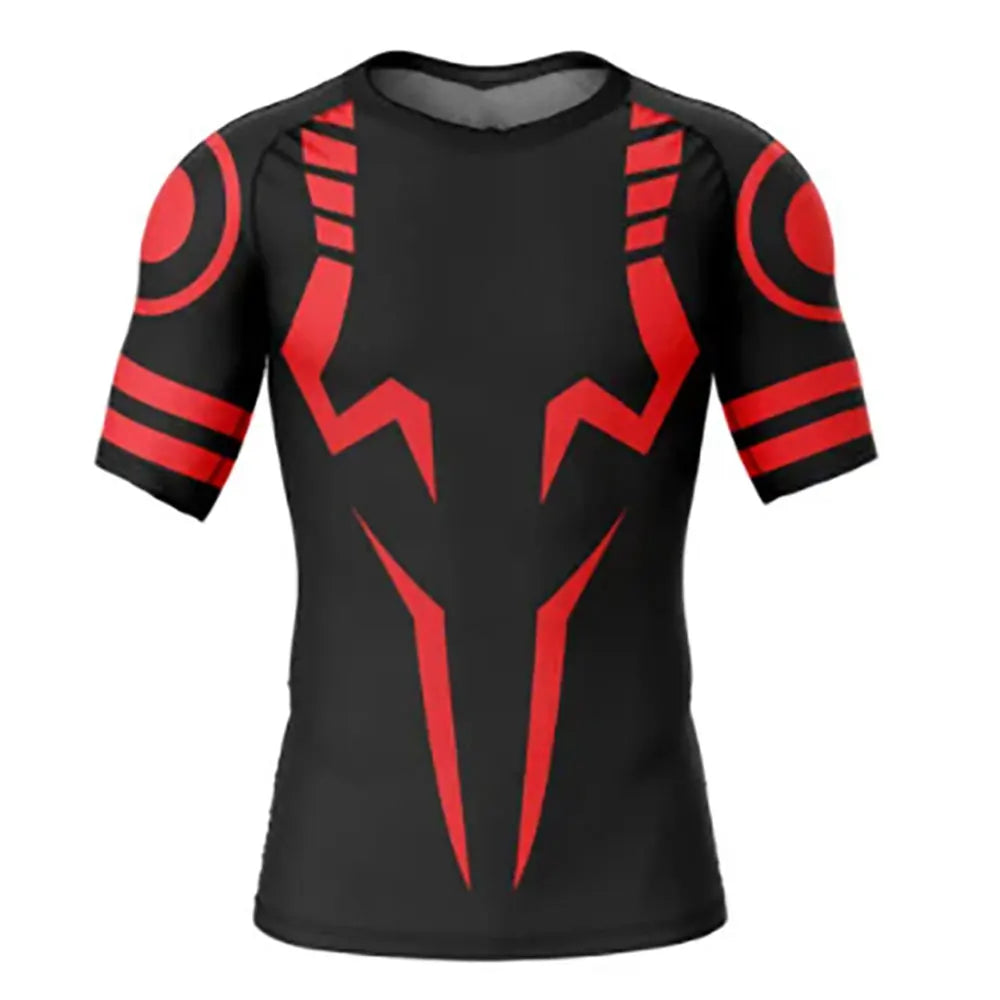 Jujutsu Kaisen Anime Compression T Shirt Men Women Quick Dry