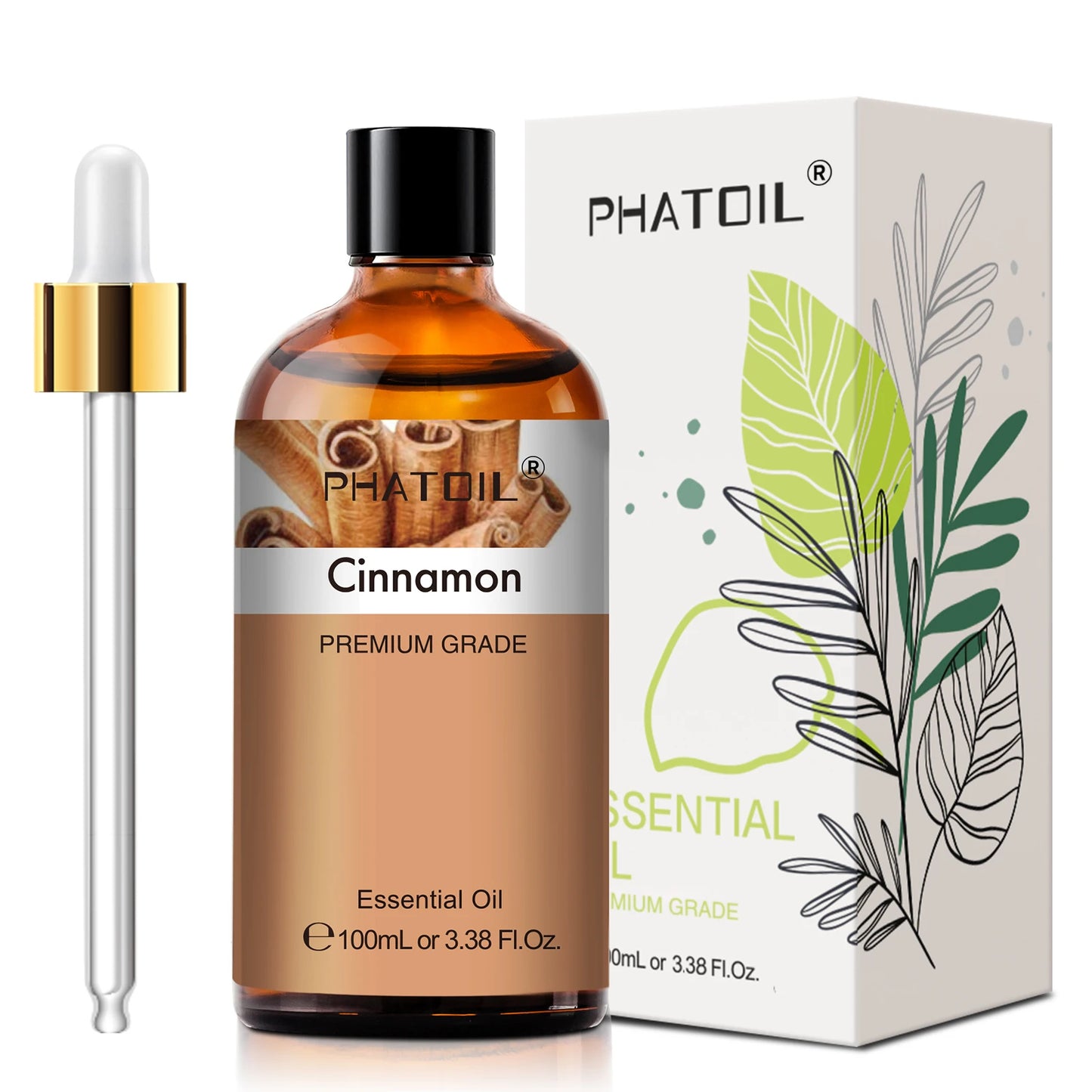 PHATOIL Essential Oils For Diffuser Lavender Jasmine Vanilla Sandalwood