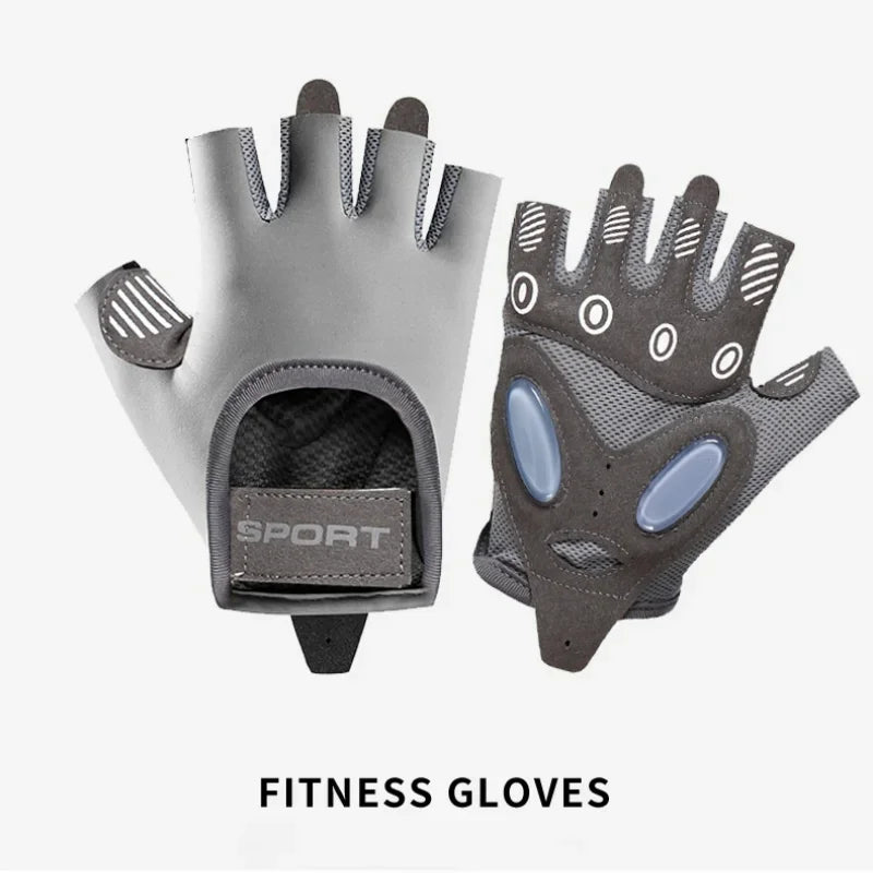 Slip-Resistant Weight Lifting Fitness Gloves for Women and Men