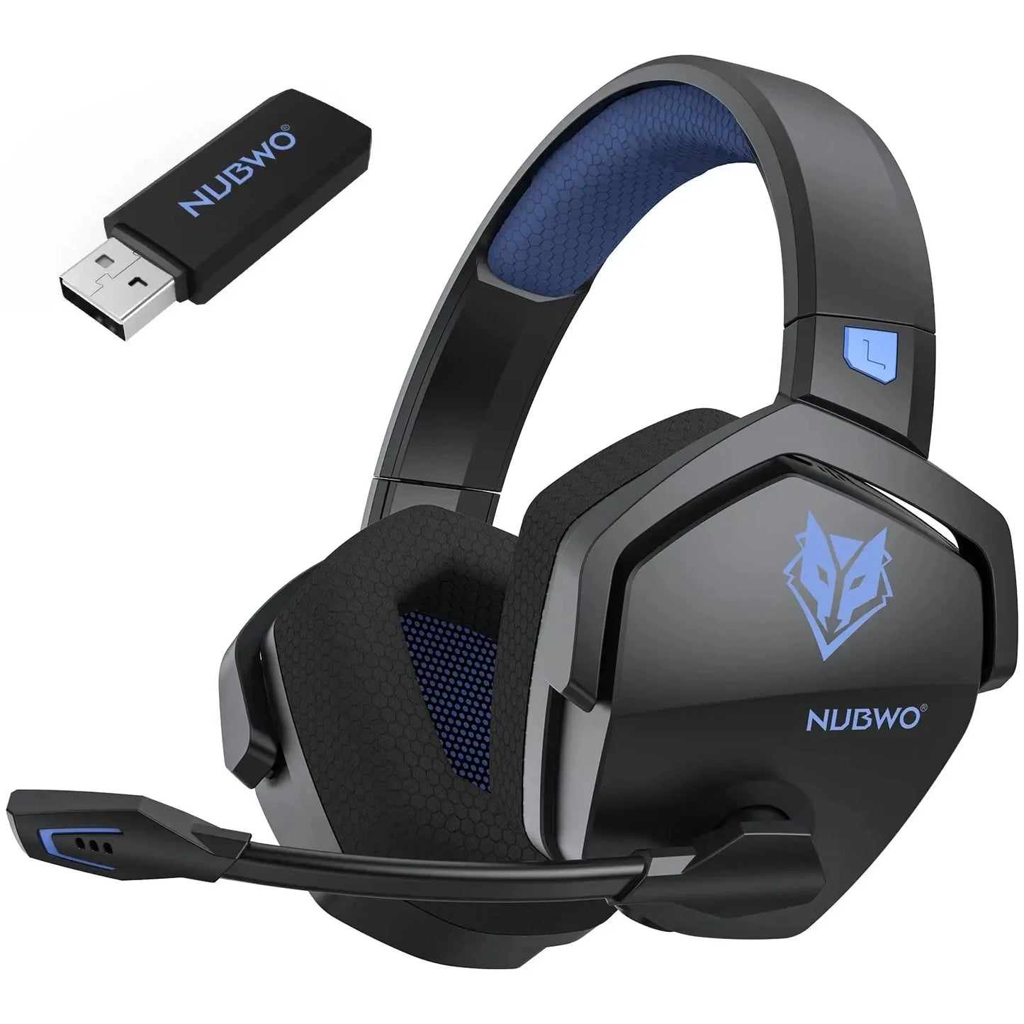 NUBWO G06 Dual Wireless Gaming Headset 7.1 Surround ENC Mic