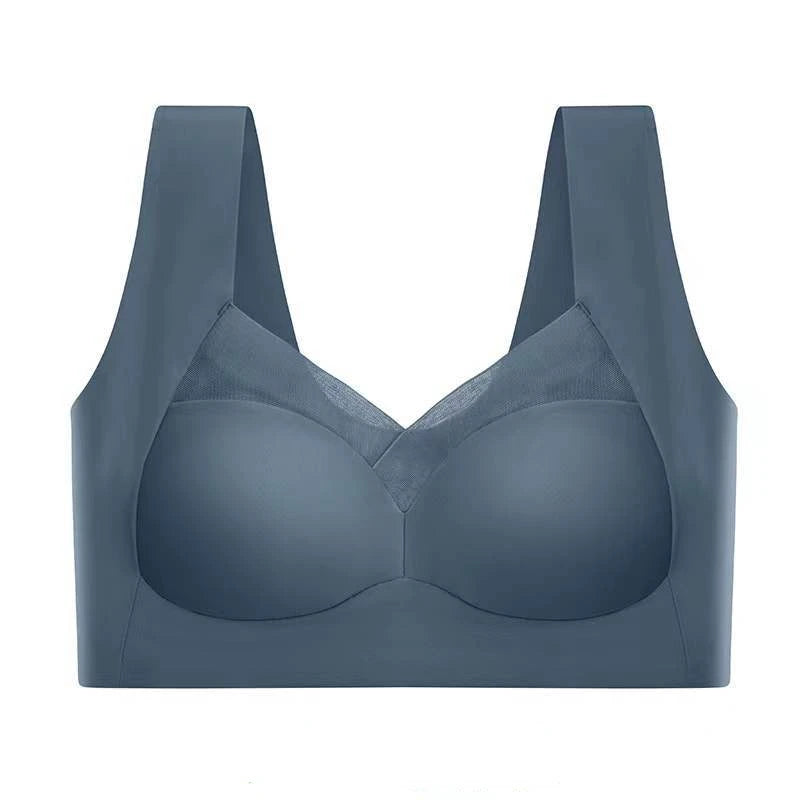 NONECN Women Lace Sport Bra Seamless Backless Bralette