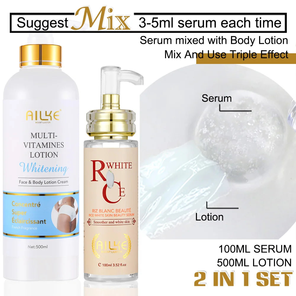 AILKE Multi Vitamin Brightening Body Lotion For Radiant Skin