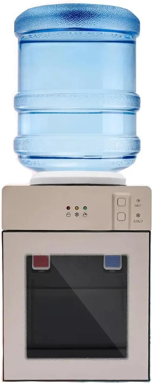 5Gallon Top Loading Water Cooler Dispenser,Hot/Cold Drinking Machine,Countertop water dispenser with three temperature settings
