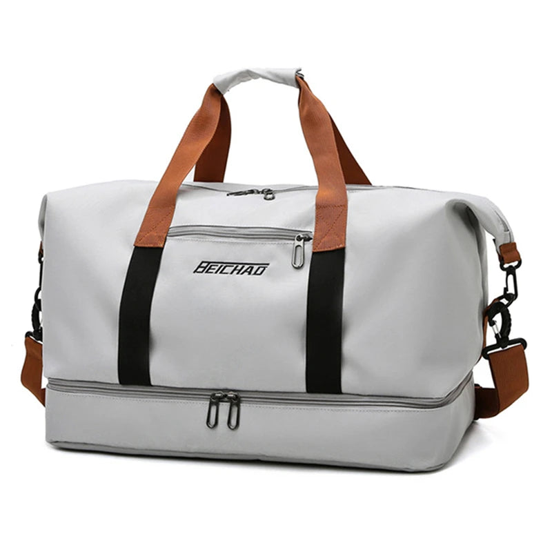 Casual Travel Bag Large Capacity With Dry Wet Separation