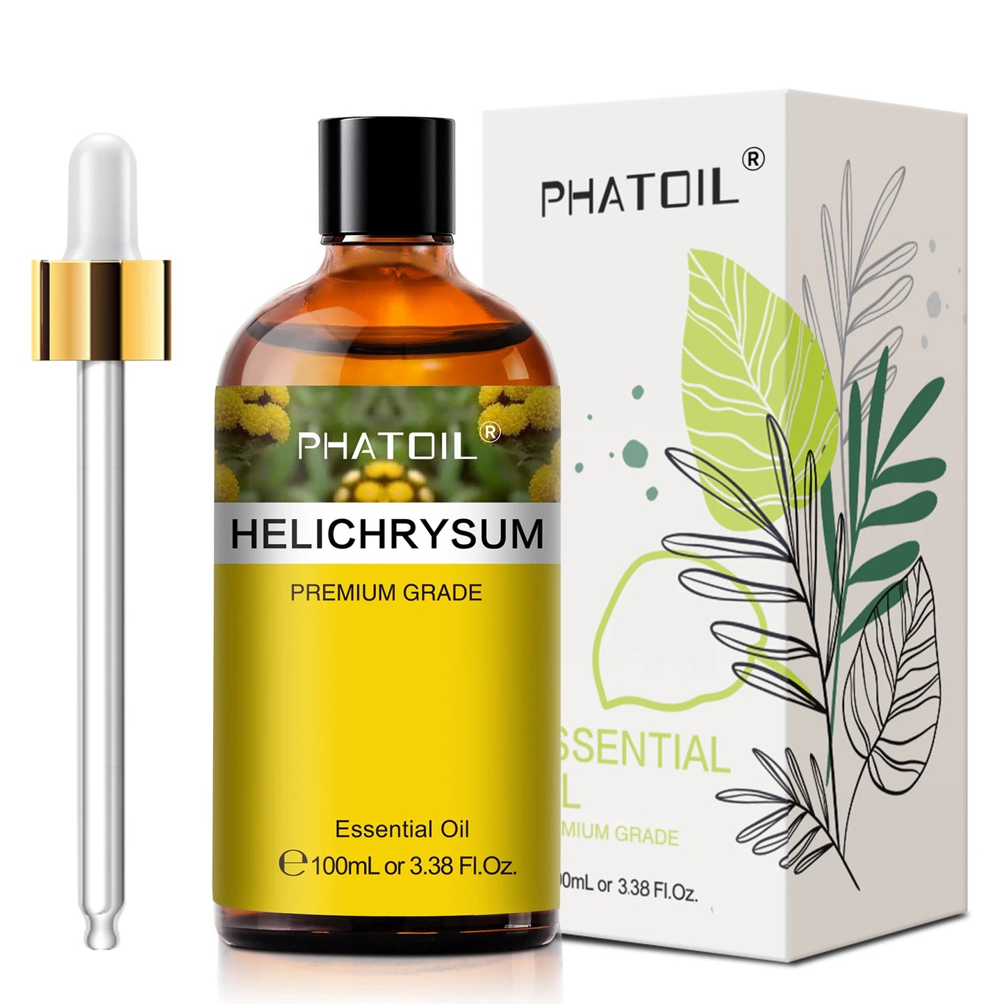 PHATOIL Essential Oils For Diffuser Lavender Jasmine Vanilla Sandalwood