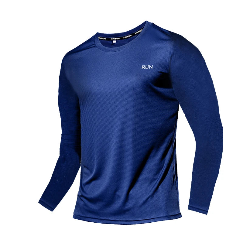 NONECN Summer Ice Silk Long Sleeve T Shirt Quick Dry