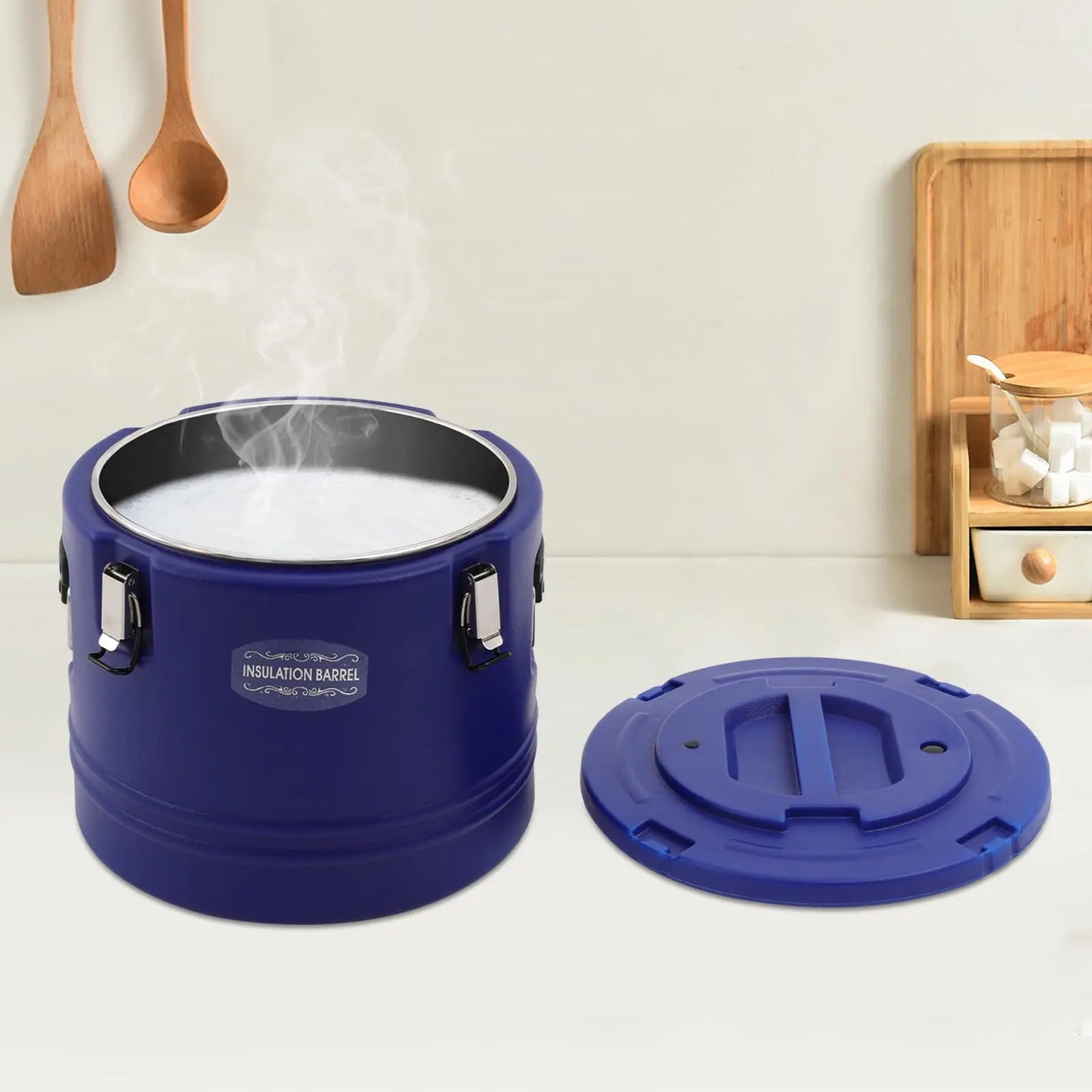 Portable Commercial Food Warmer Insulated Soup Carrier