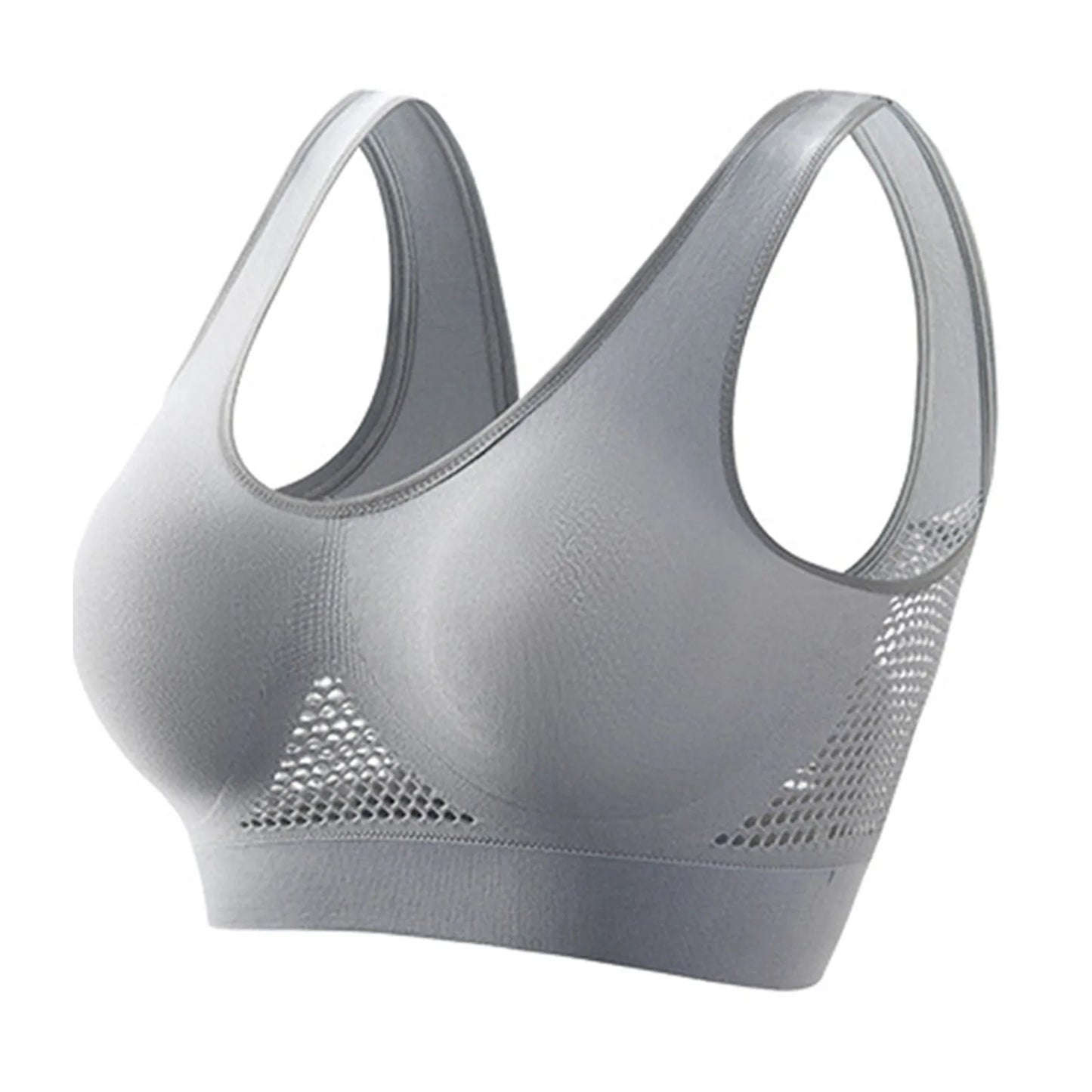 NONECN Beautiful Back Sports Bra Soft Support For Running Fitness