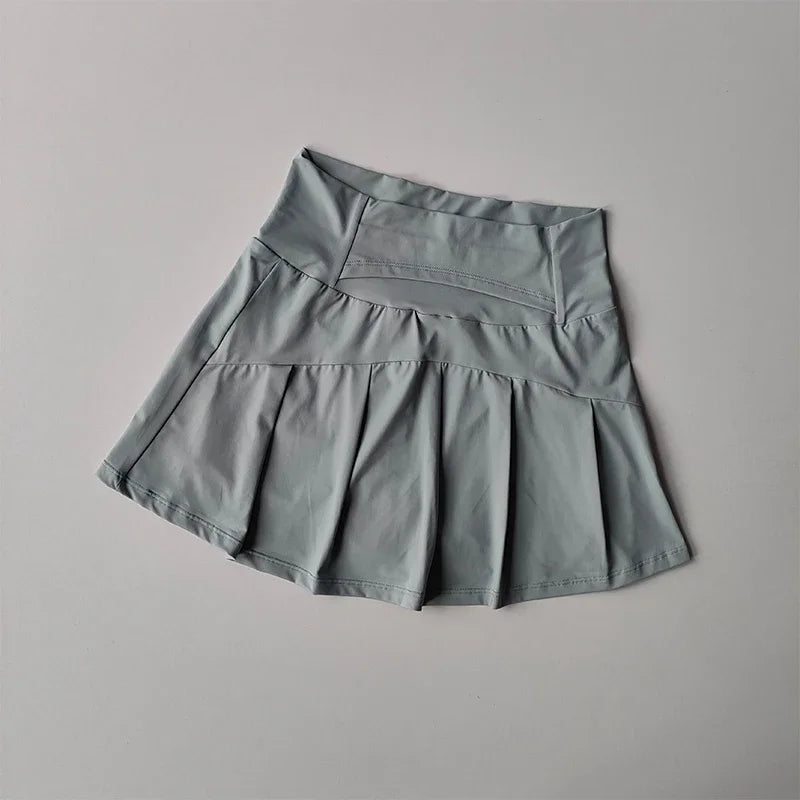 Summer High Waist Sports Skirt For Women Lined Quick Dry Tennis Golf