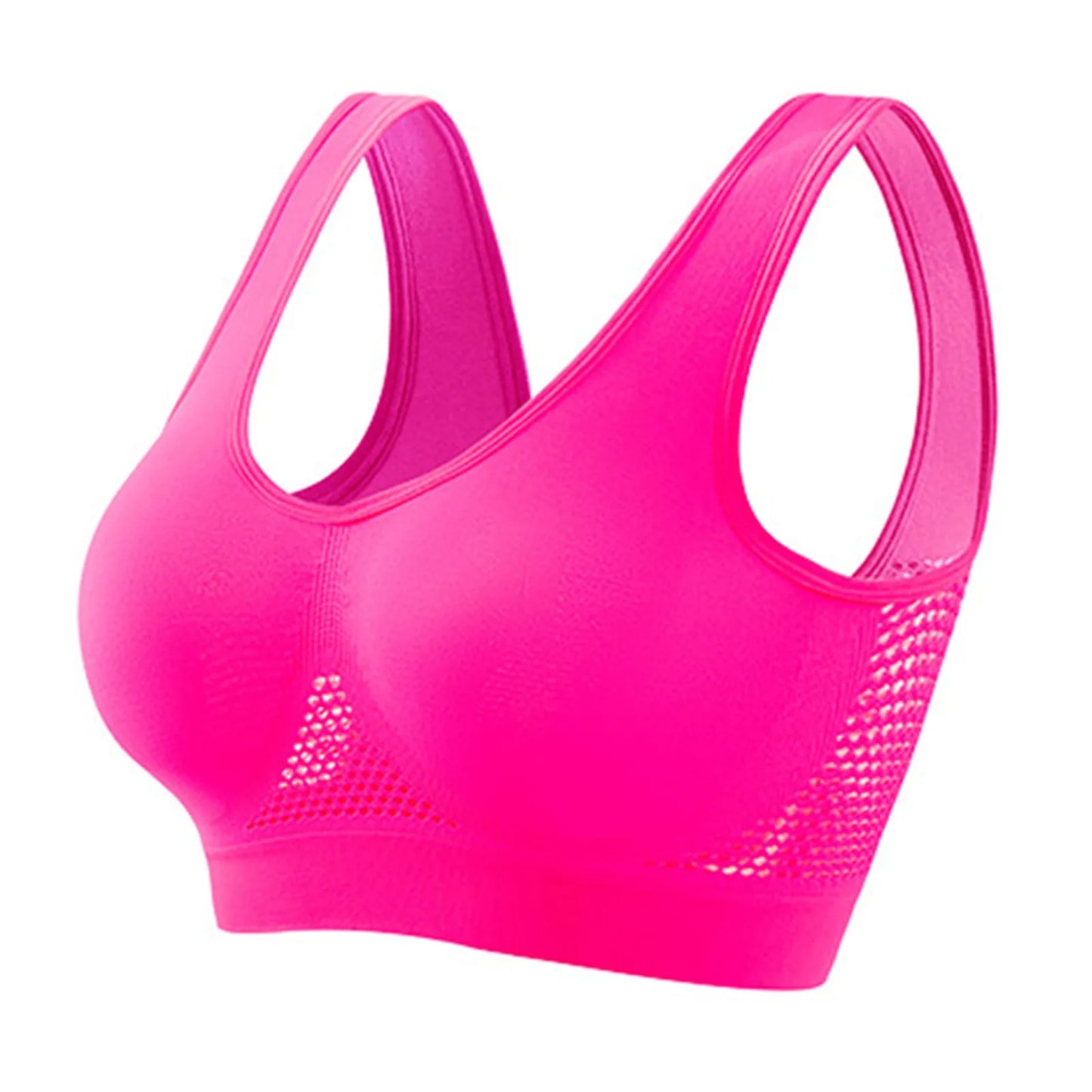 NONECN Beautiful Back Sports Bra Soft Support For Running Fitness