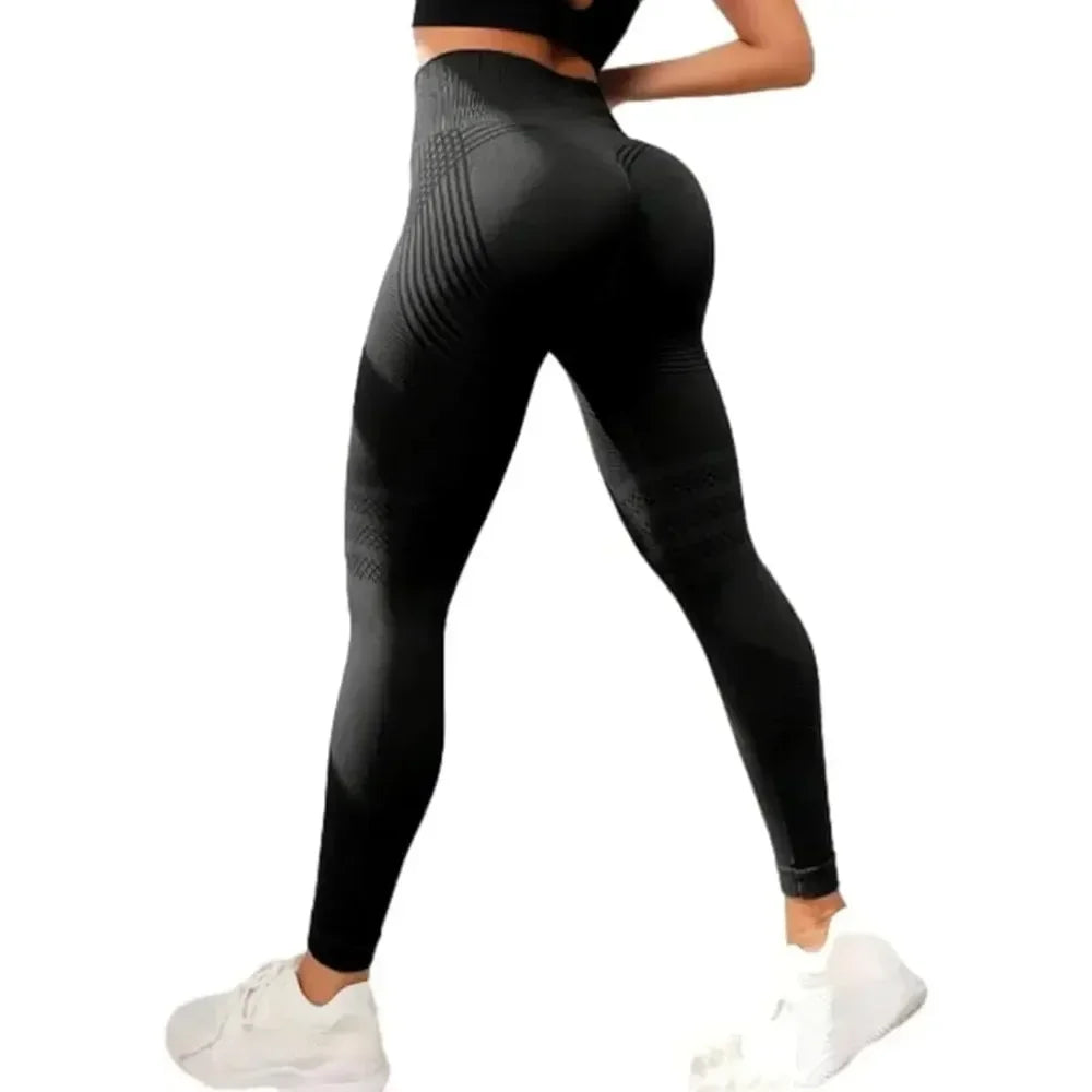 Cellulite 3D Leggings High Waisted Butt Lifting For Gym Workout