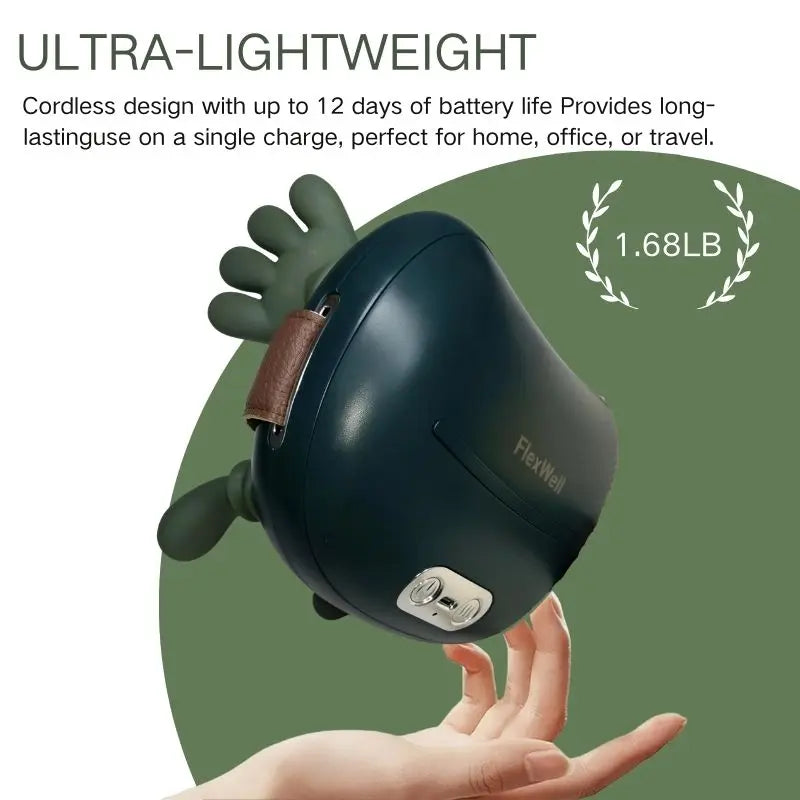 Neck and Shoulder Massager With 4D Kneading Heat Therapy
