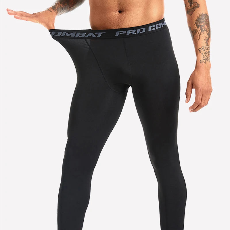 NONECN Men's Compression Pants for Running Training Fitness