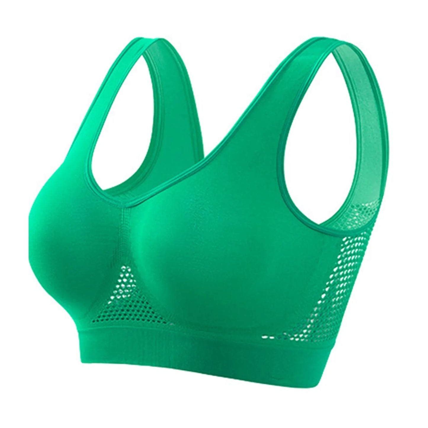 NONECN Beautiful Back Sports Bra Soft Support For Running Fitness