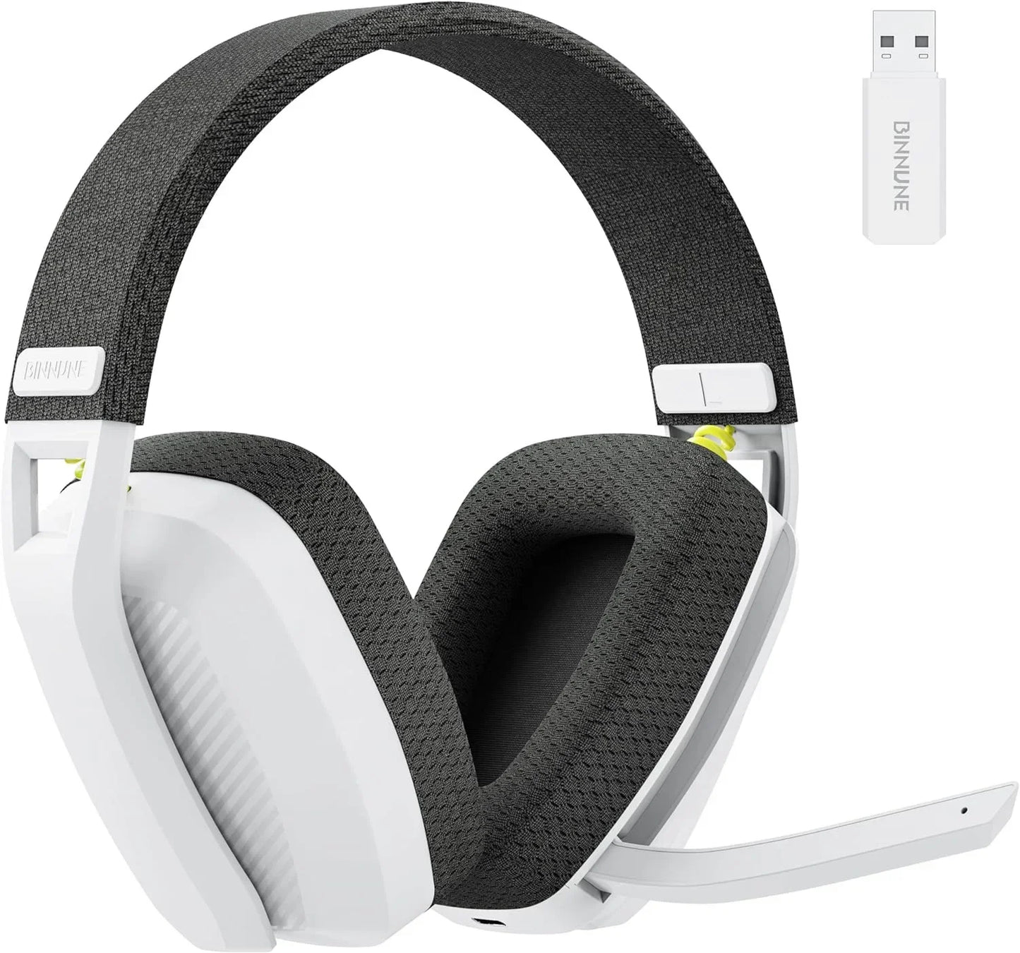 BINNUNE 2.4GHz Wireless Gaming Headset With Microphone For PS5 PC