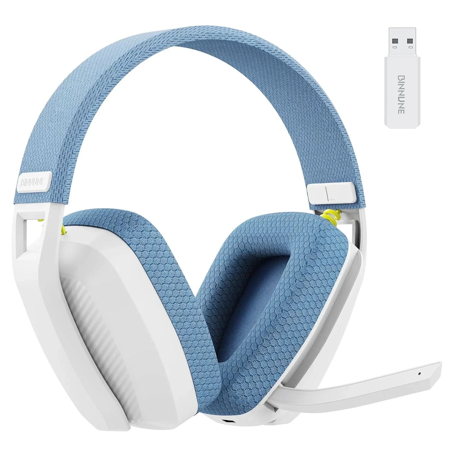 BINNUNE 2.4GHz Wireless Gaming Headset With Microphone For PS5 PC