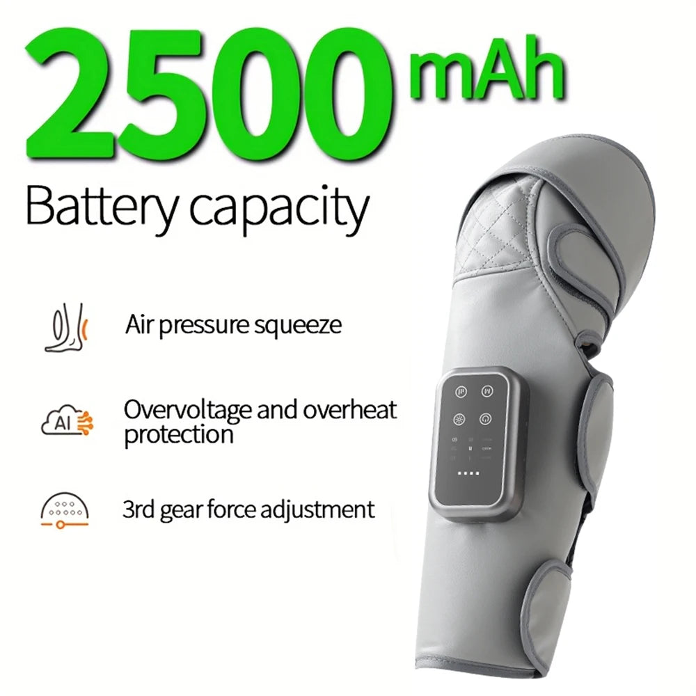 Cordless Knee Massager With 3 Heat Modes And Auto Shutoff