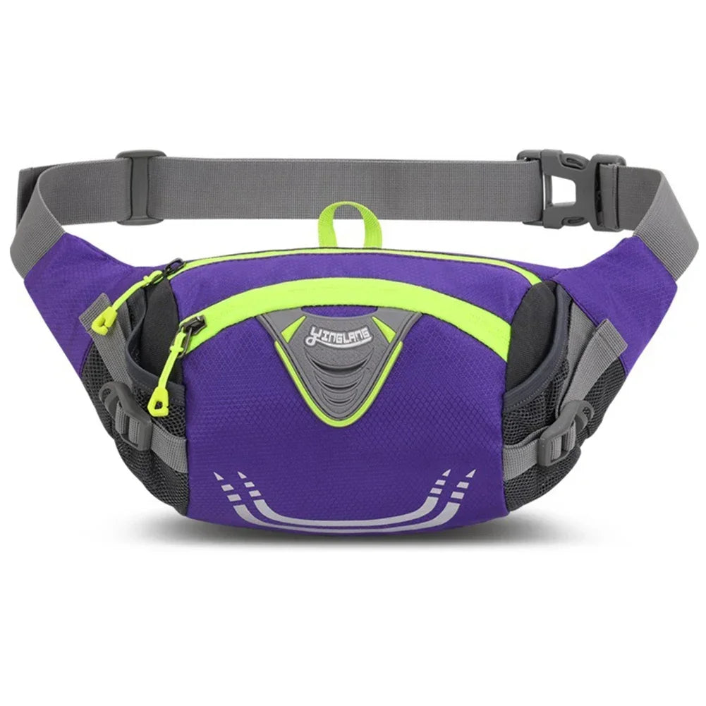 MOJOYC Nylon Running Belt Waist Pack, Lightweight Breathable Storage