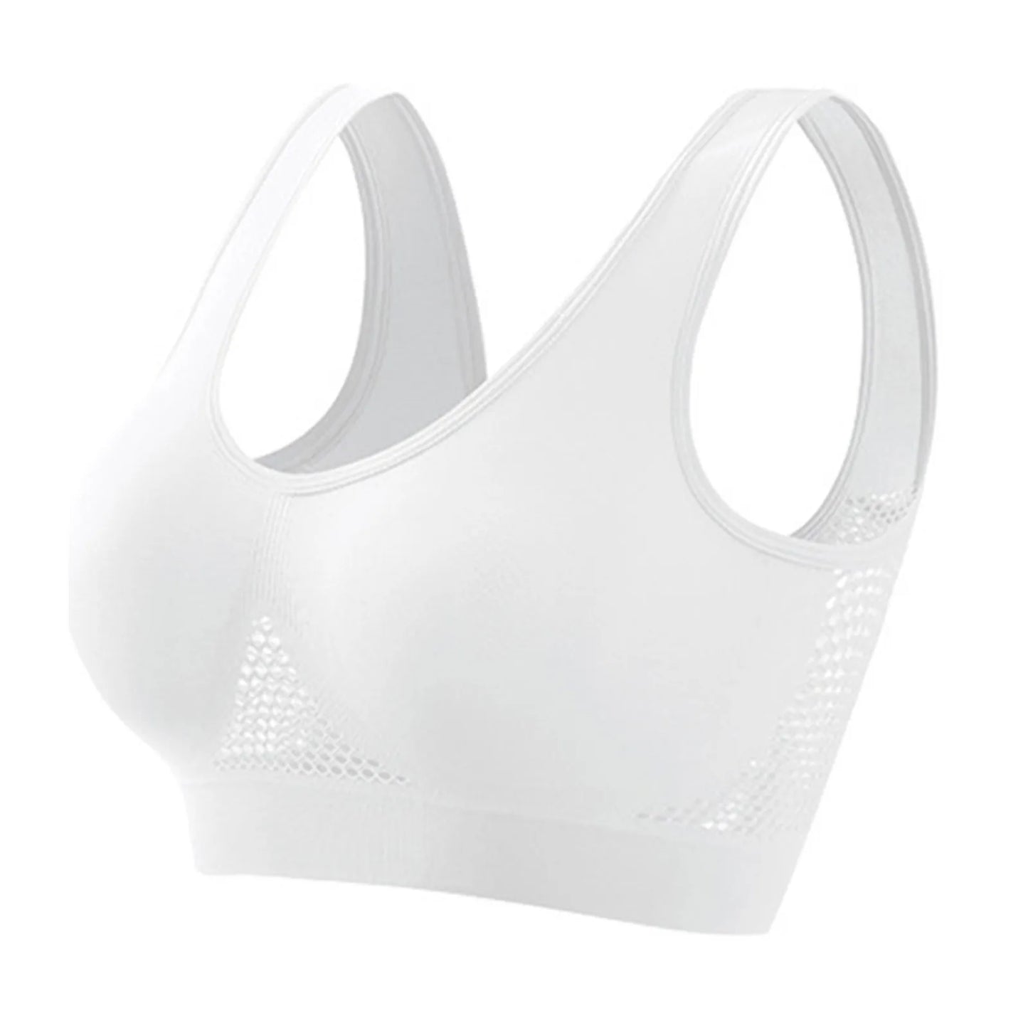 NONECN Beautiful Back Sports Bra Soft Support For Running Fitness