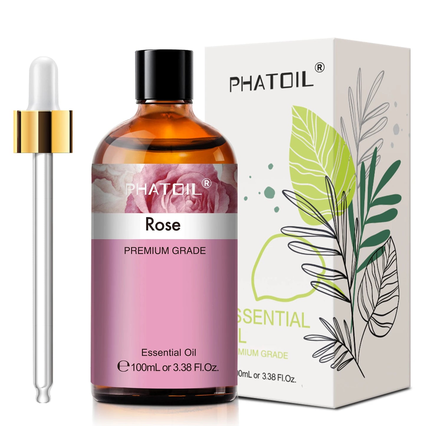 PHATOIL Essential Oils For Diffuser Lavender Jasmine Vanilla Sandalwood