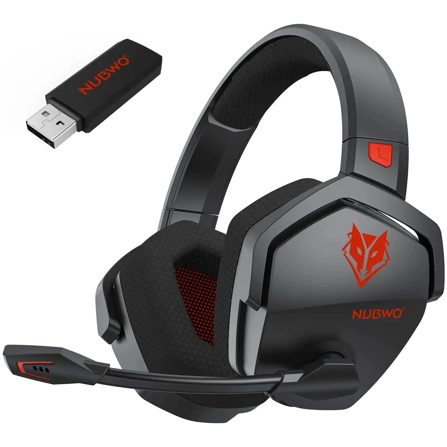 NUBWO G06 Dual Wireless Gaming Headset 7.1 Surround ENC Mic