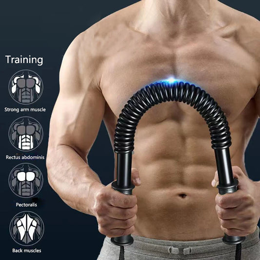 Spring Arm Strength Bar For Chest And Arm Muscles Home Workout Tool