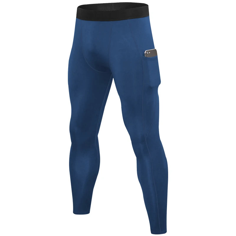 Winter Warm Running Tight Leggings With Fast Dry Compression