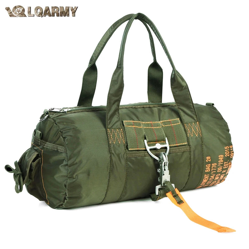 LQARMY Travel Gym Bag Waterproof Fitness Bag
