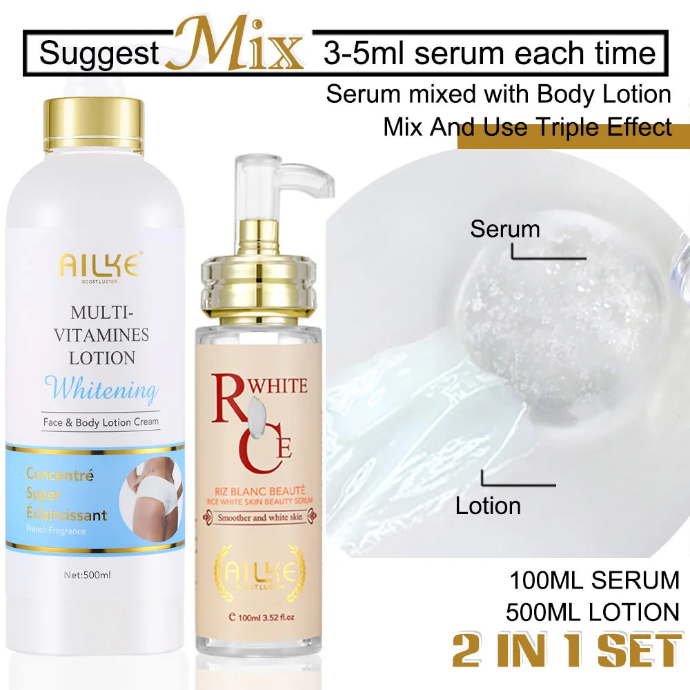 AILKE Multi Vitamin Brightening Body Lotion For Radiant Skin
