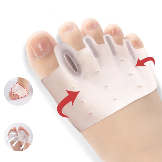 Silicone Toe Separator and Spacer for Forefoot Protection