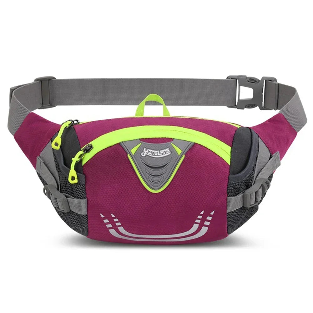 MOJOYC Nylon Running Belt Waist Pack, Lightweight Breathable Storage