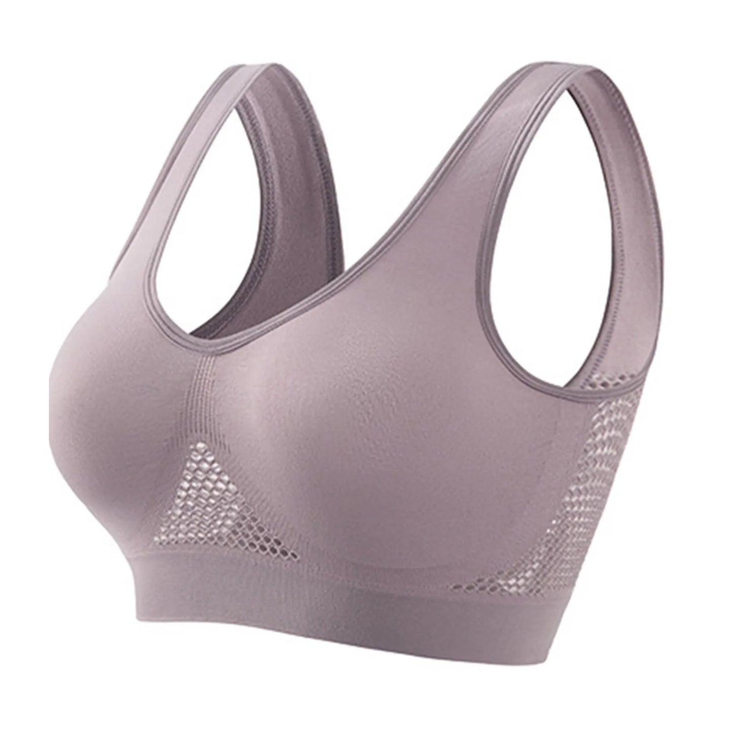 NONECN Beautiful Back Sports Bra Soft Support For Running Fitness