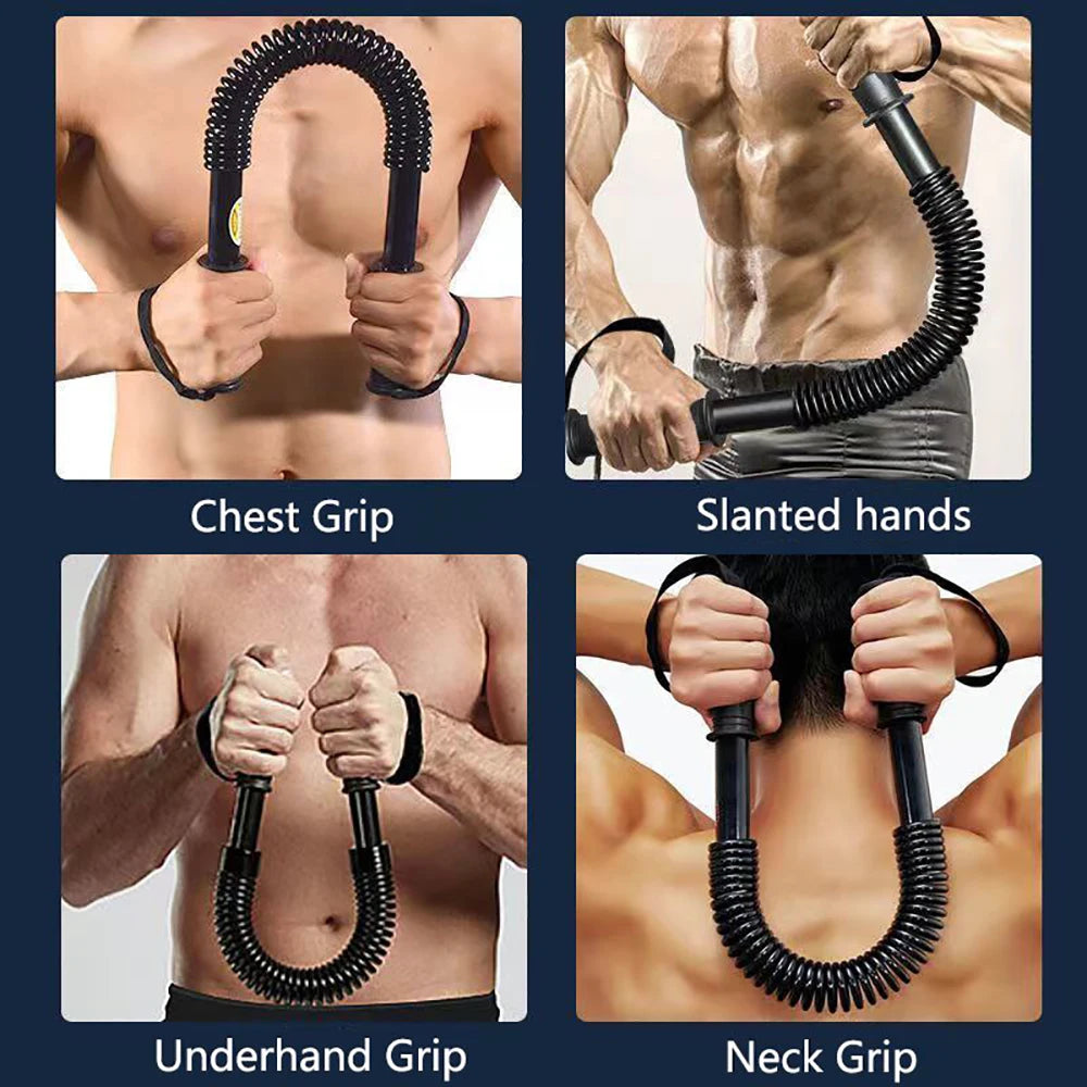 Spring Arm Strength Bar For Chest And Arm Muscles Home Workout Tool